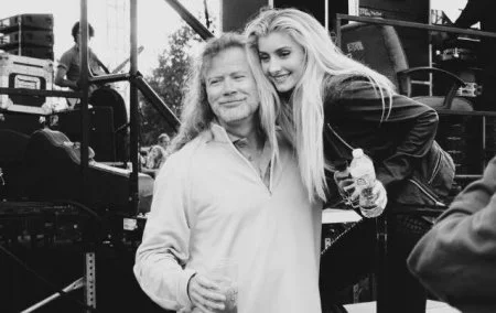 Dave Mustane и его дочь Electra Mustaine на премии Country Music Awards